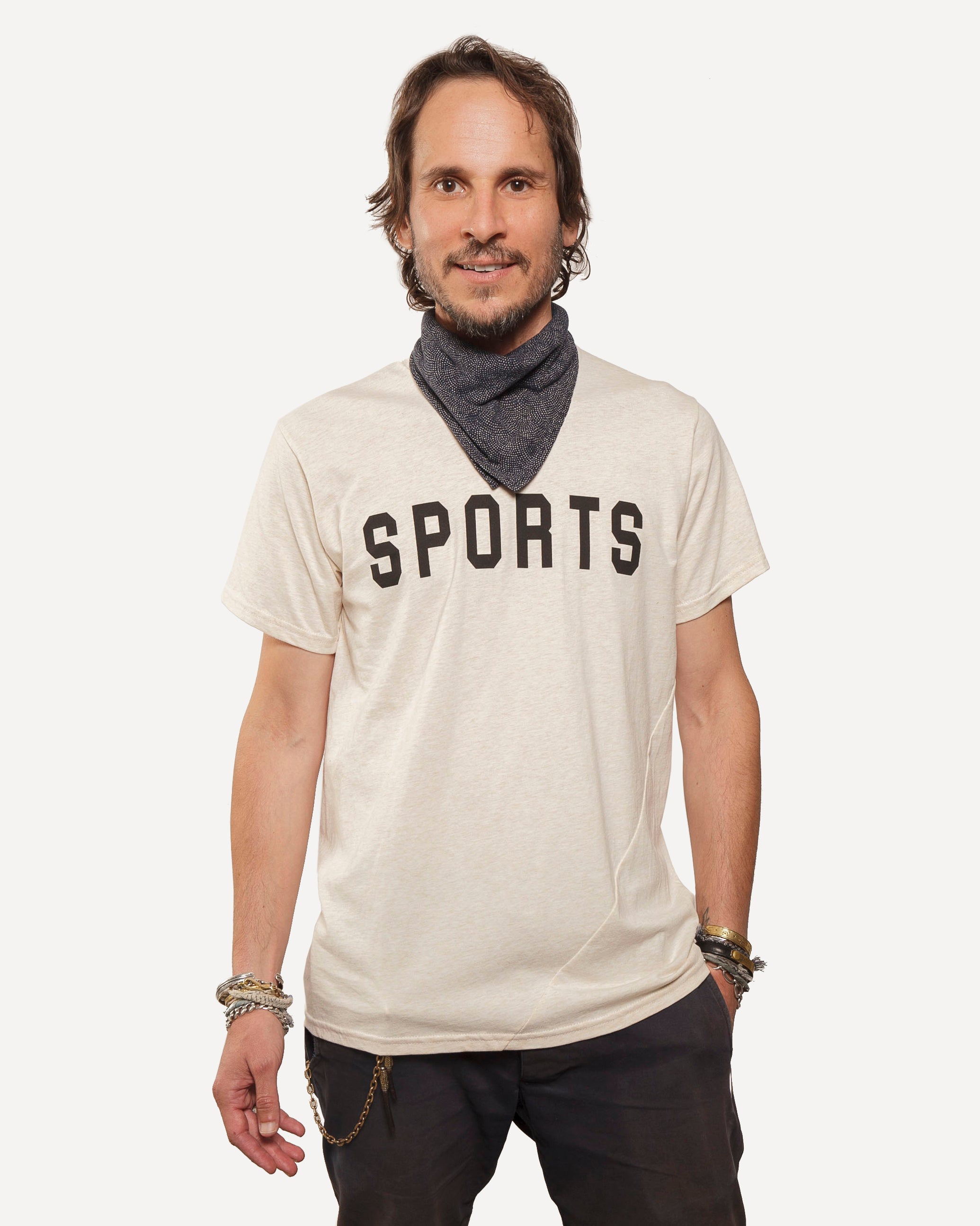 Graphic T-Shirt | Sports | Heather Almond