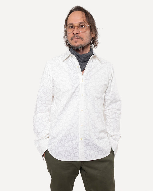 Made in Canada The Long Sleeve Dylan Shirt from 18 Waits — a Sustainable Men's clothing brand offering Vintage Inspired menswear and Rock and Roll Fashion.