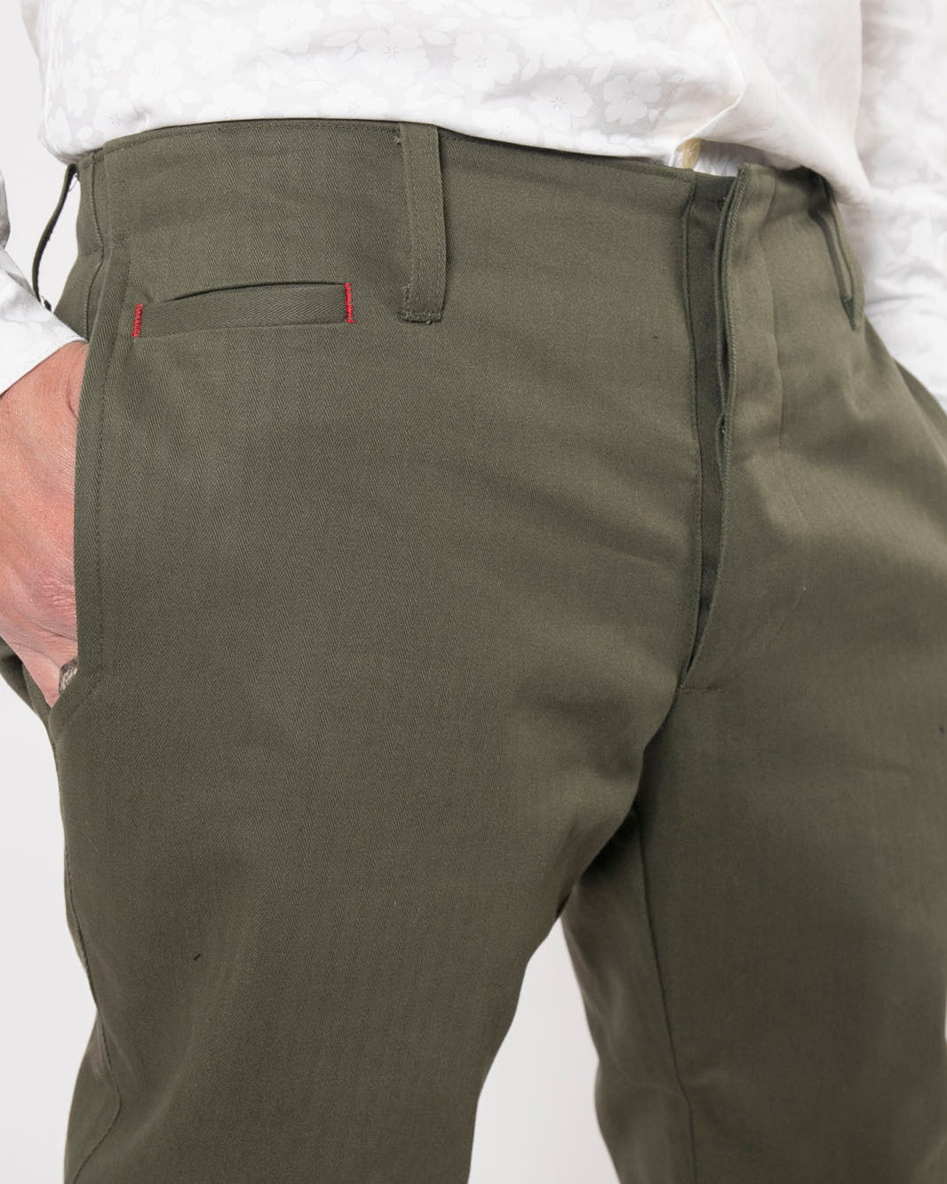 Made in Canada Signature Trouser from 18 Waits — a Sustainable Men's clothing brand offering Vintage Inspired menswear and Rock and Roll Fashion.