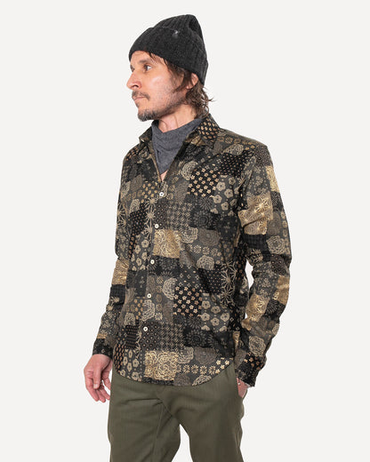 Made in Canada The Long Sleeve Dylan Shirt from 18 Waits — a Sustainable Men's clothing brand offering Vintage Inspired menswear and Rock and Roll Fashion.