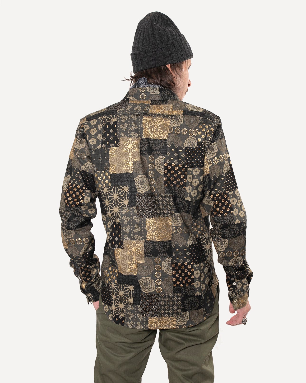 Made in Canada The Long Sleeve Dylan Shirt from 18 Waits — a Sustainable Men's clothing brand offering Vintage Inspired menswear and Rock and Roll Fashion.