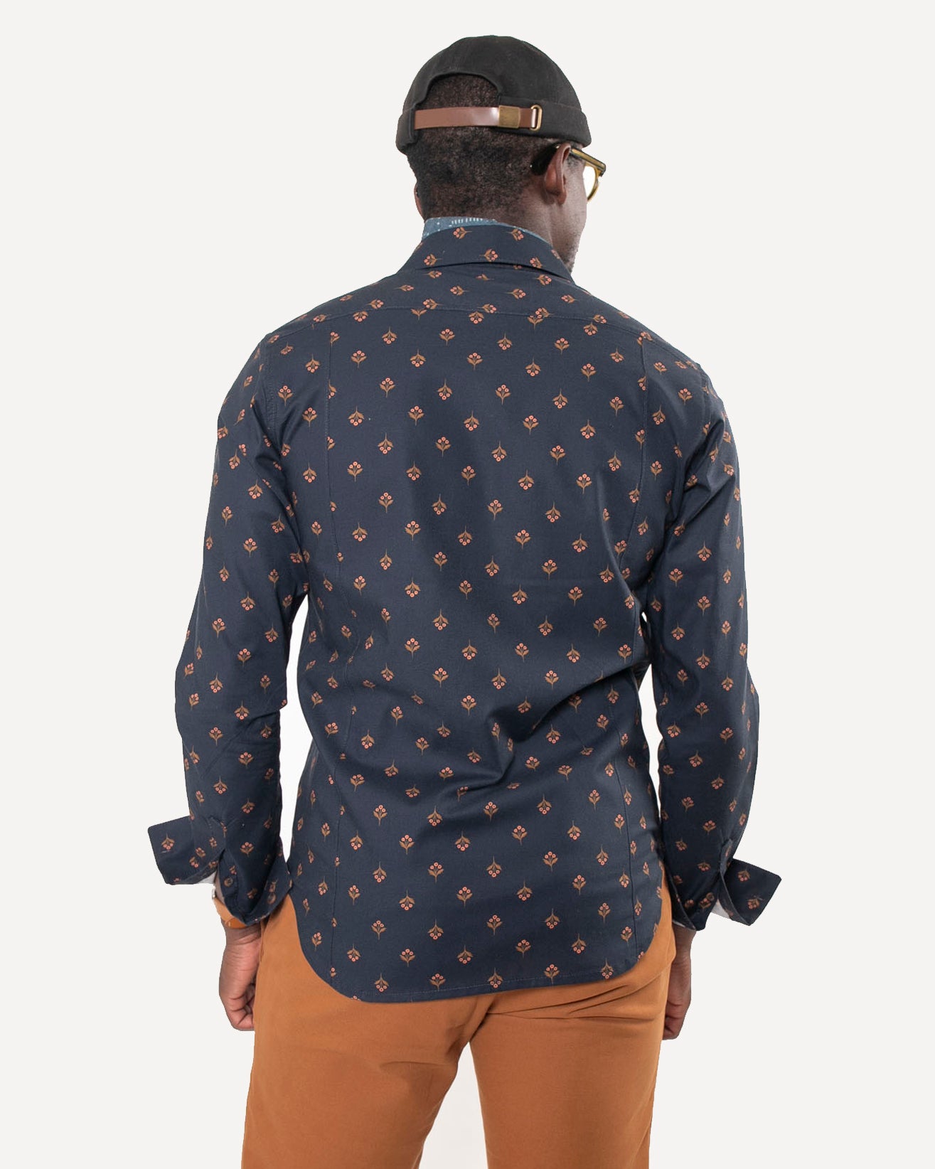 Made in Canada The Long Sleeve Dylan Shirt from 18 Waits — a Sustainable Men's clothing brand offering Vintage Inspired menswear and Rock and Roll Fashion.