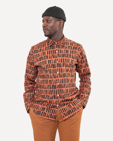 Made in Canada The Long Sleeve Dylan Shirt from 18 Waits — a Sustainable Men's clothing brand offering Vintage Inspired menswear and Rock and Roll Fashion.