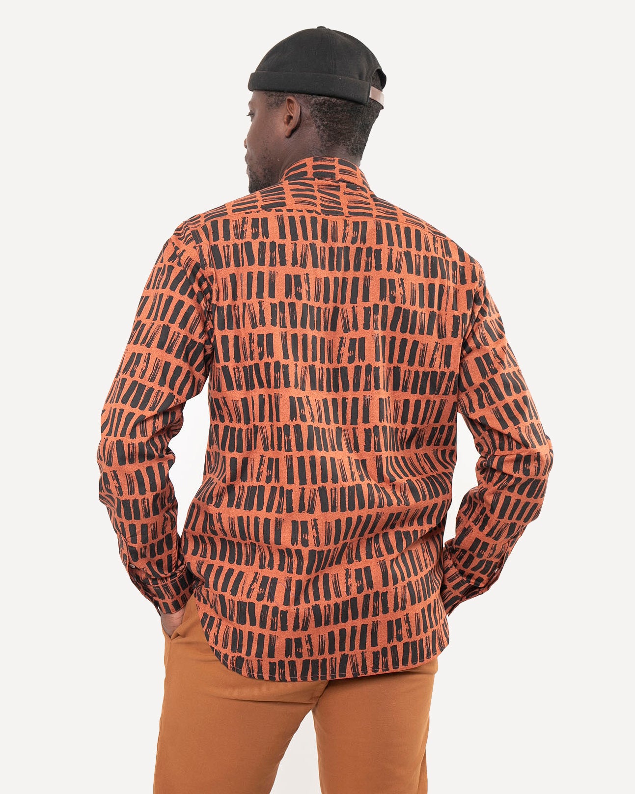 Made in Canada The Long Sleeve Dylan Shirt from 18 Waits — a Sustainable Men's clothing brand offering Vintage Inspired menswear and Rock and Roll Fashion.