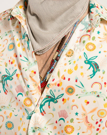 Short sleeve Dylan Shirt  from 18 Waits — a Sustainable Men's clothing brand offering Vintage Inspired menswear and Rock and Roll Fashion.