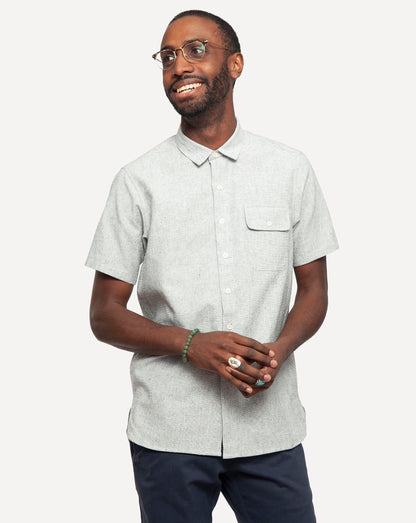 Short sleeve Neuwirth Shirt  from 18 Waits — a Sustainable Men's clothing brand offering Vintage Inspired menswear and Rock and Roll Fashion.