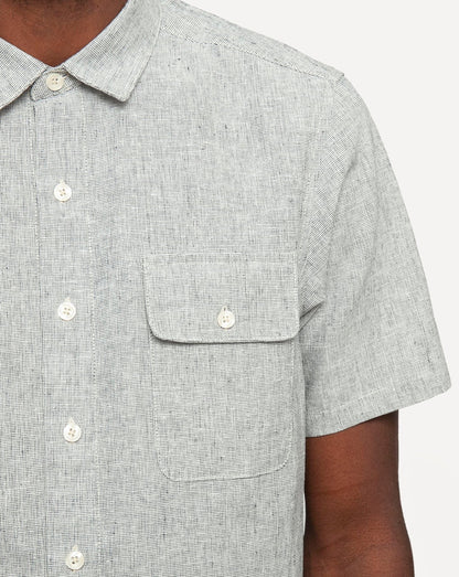 Short sleeve Neuwirth Shirt  from 18 Waits — a Sustainable Men's clothing brand offering Vintage Inspired menswear and Rock and Roll Fashion.