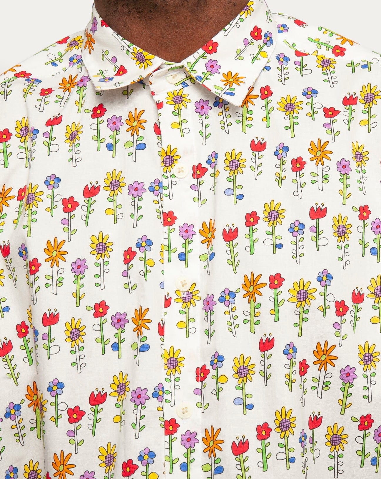 Short Sleeve Dylan Shirt | Garden Daytripper
