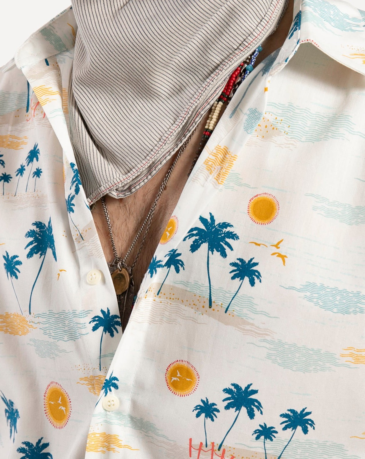 Made in Canada Short Sleeve Dylan Shirt from 18 Waits — a Sustainable Men's clothing brand offering Vintage Inspired menswear and Rock and Roll Fashion.