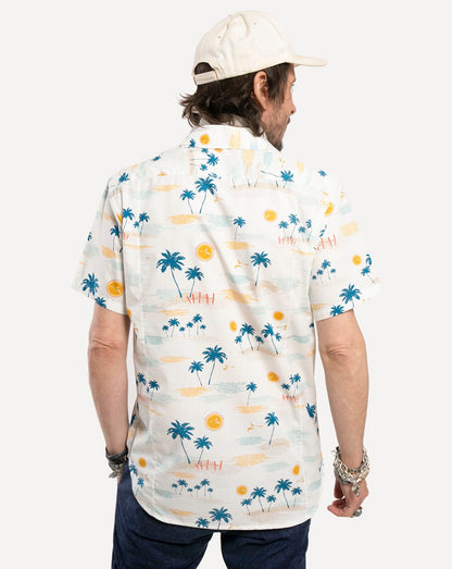 Made in Canada Short Sleeve Dylan Shirt from 18 Waits — a Sustainable Men's clothing brand offering Vintage Inspired menswear and Rock and Roll Fashion.