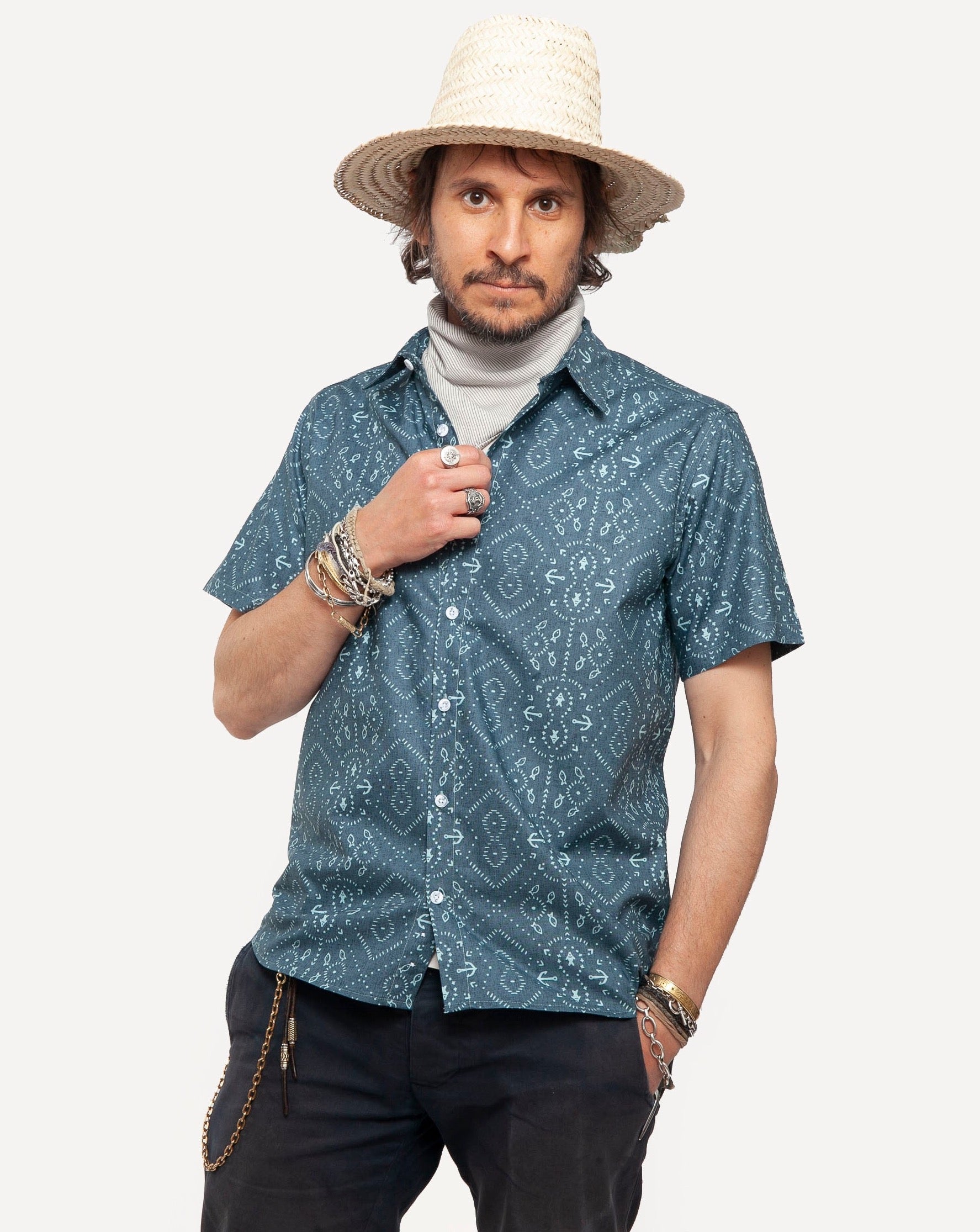 Short Sleeve Dylan Shirt | Nautical Guide