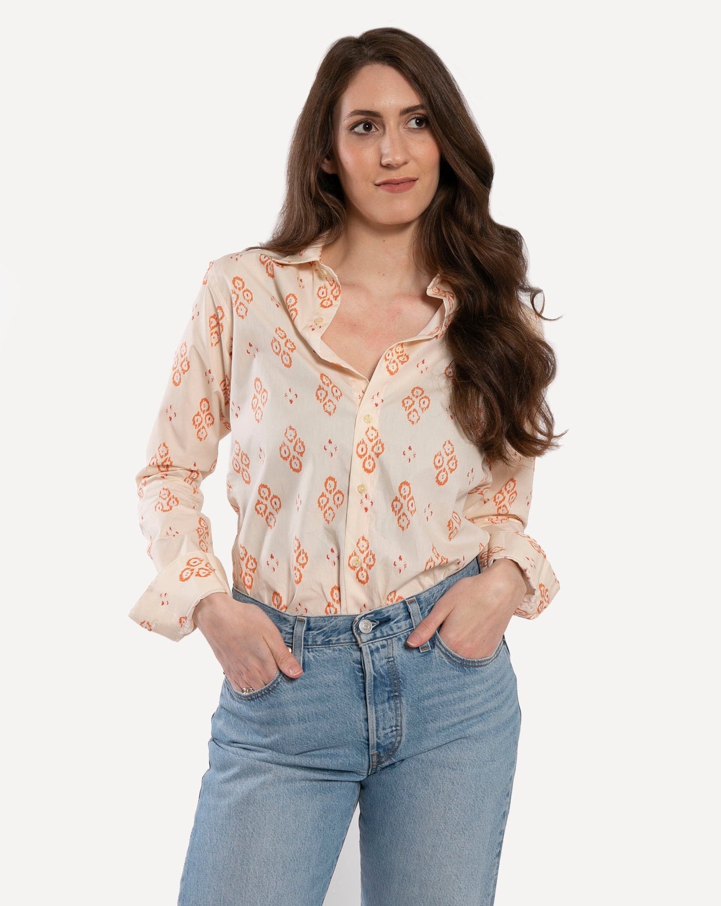 Made in Canada Long Sleeve Dylan Shirt from 18 Waits — a Sustainable  clothing brand offering Vintage Inspired menswear and Rock and Roll Fashion.