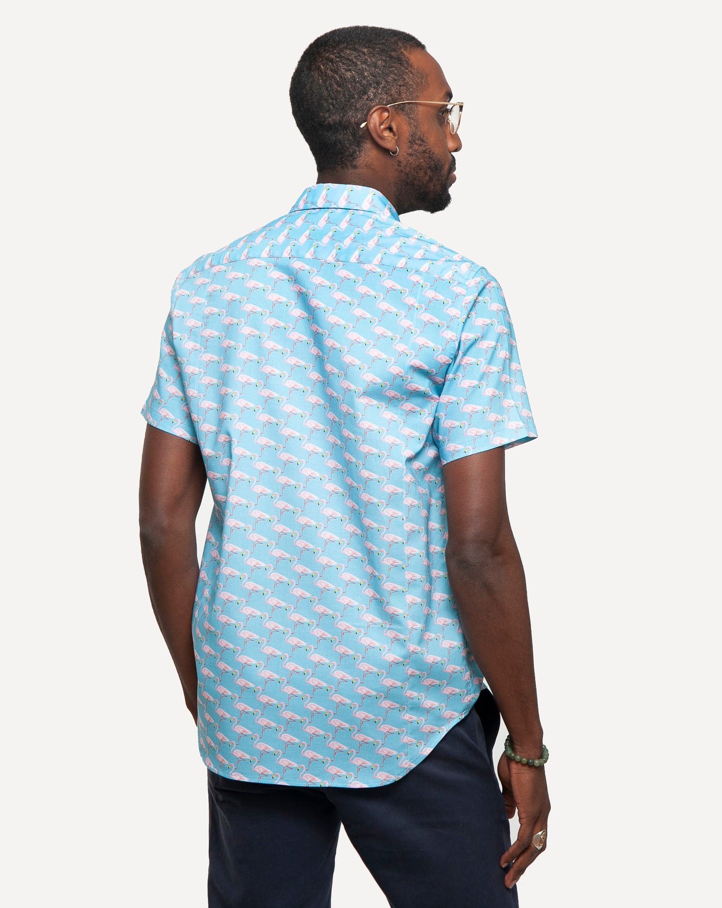 Short sleeve Dylan Shirt  from 18 Waits — a Sustainable Men's clothing brand offering Vintage Inspired menswear and Rock and Roll Fashion.