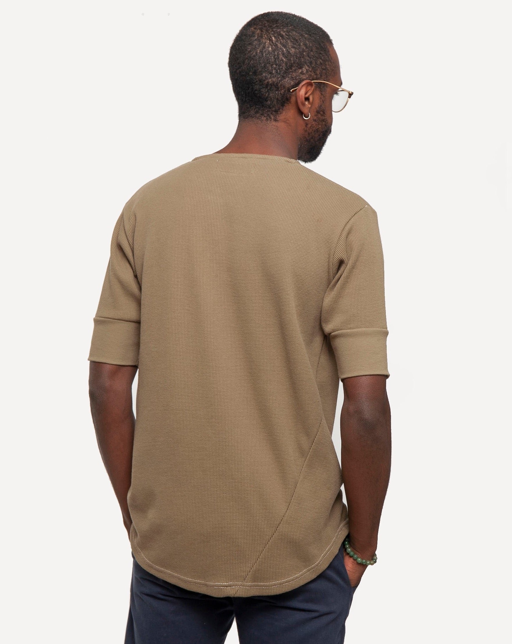 Made in Canada Henley from 18 Waits — a Sustainable Men's clothing brand offering Vintage Inspired menswear and Rock and Roll Fashion.