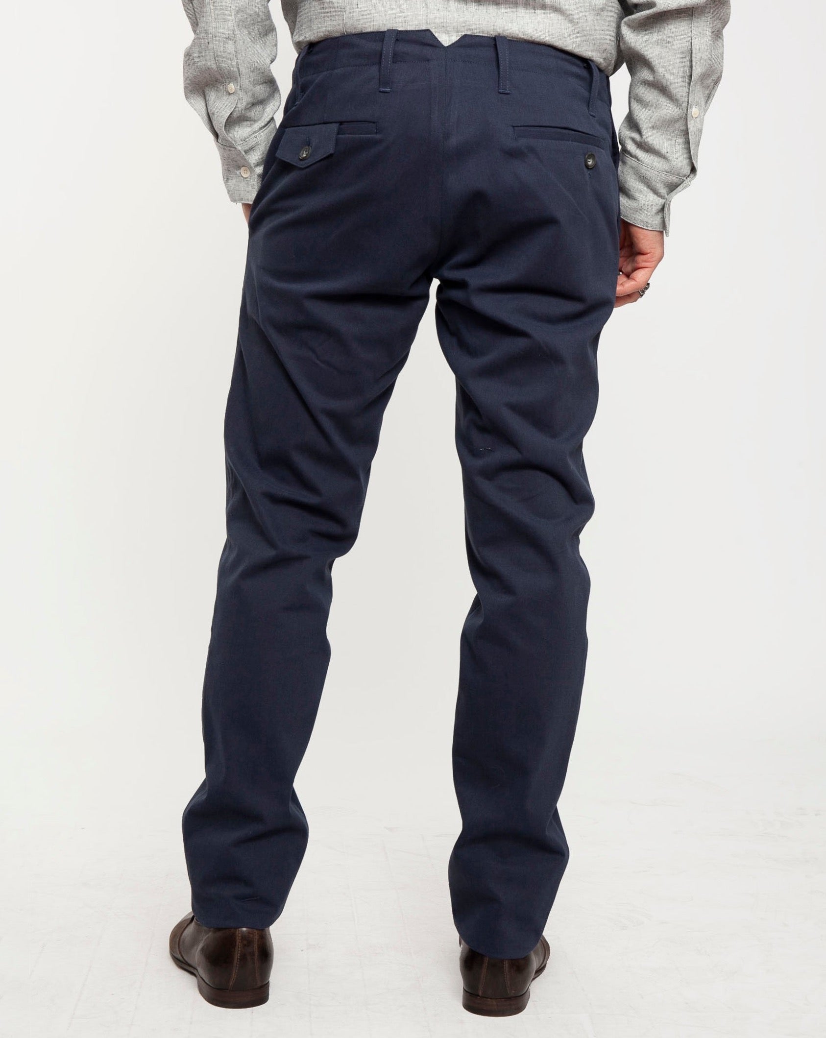Slim Trouser | Soft Navy Twill