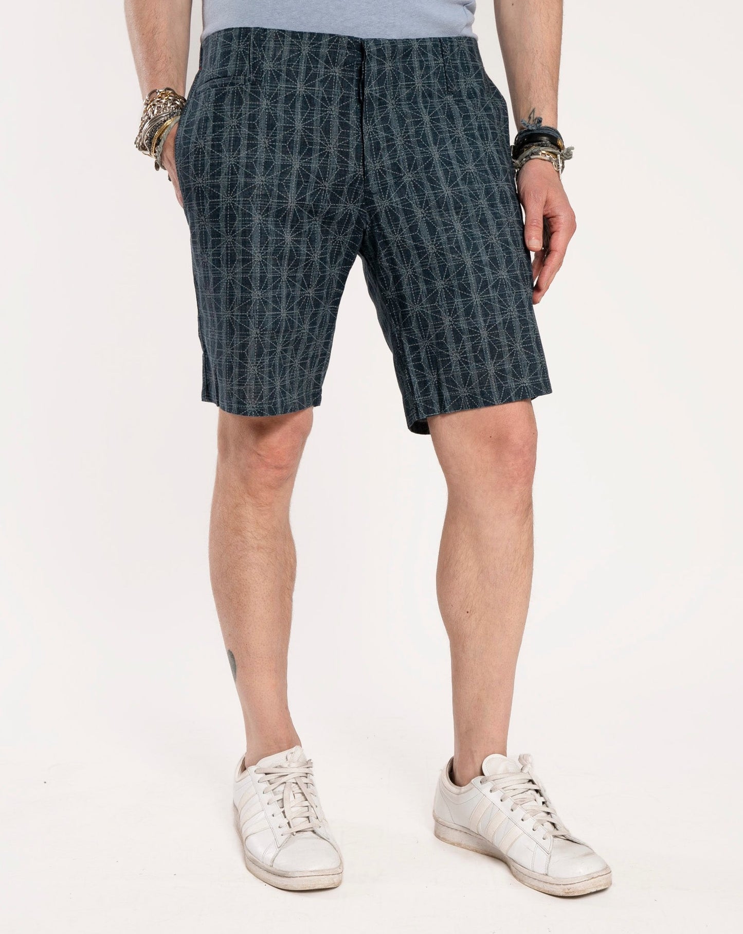 Made in Canada signature shorts from 18 Waits — a Sustainable Men's clothing brand offering Vintage Inspired menswear and Rock and Roll Fashion.