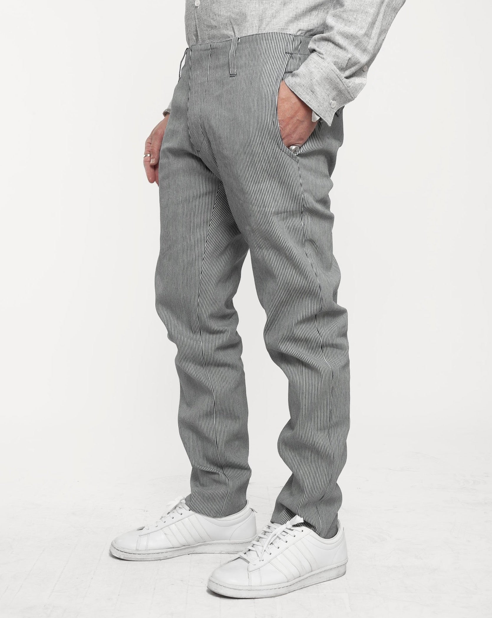 Made in Canada Signature Trouser from 18 Waits — a Sustainable Men's clothing brand offering Vintage Inspired menswear and Rock and Roll Fashion.