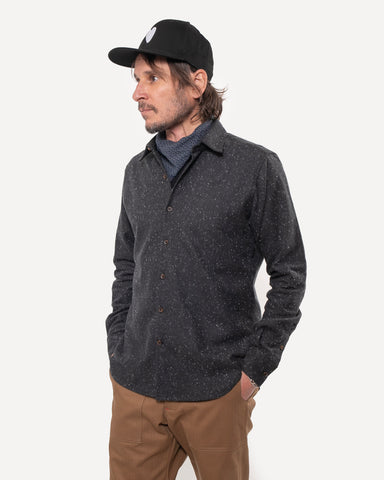 Made in Canada The Long Sleeve Dylan Shirt from 18 Waits — a Sustainable Men's clothing brand offering Vintage Inspired menswear and Rock and Roll Fashion.