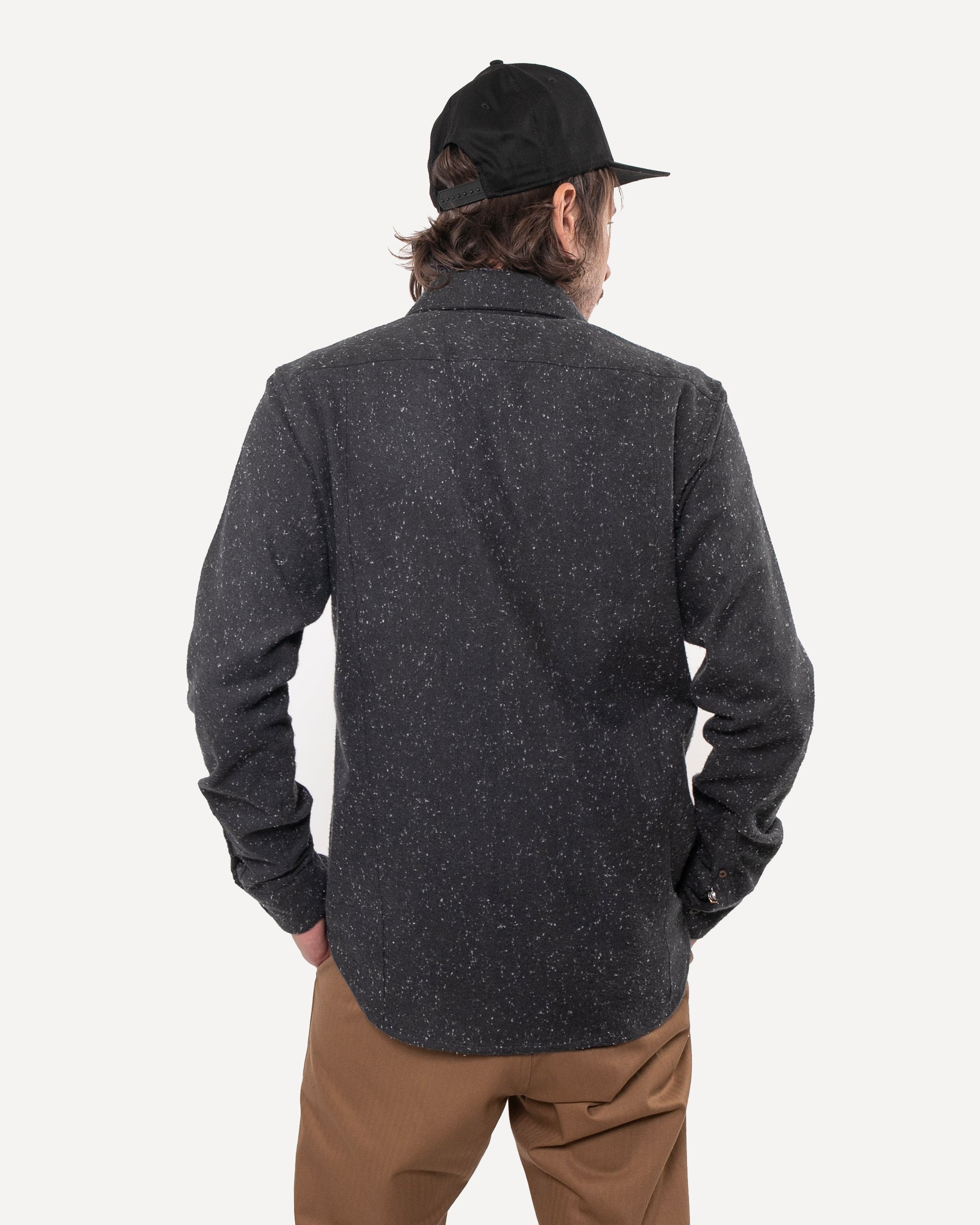 Made in Canada The Long Sleeve Dylan Shirt from 18 Waits — a Sustainable Men's clothing brand offering Vintage Inspired menswear and Rock and Roll Fashion.