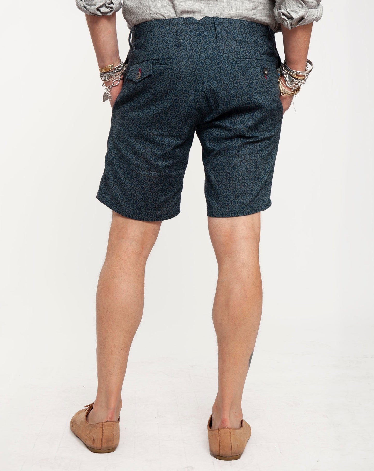 Made in Canada signature shorts from 18 Waits — a Sustainable Men's clothing brand offering Vintage Inspired menswear and Rock and Roll Fashion.