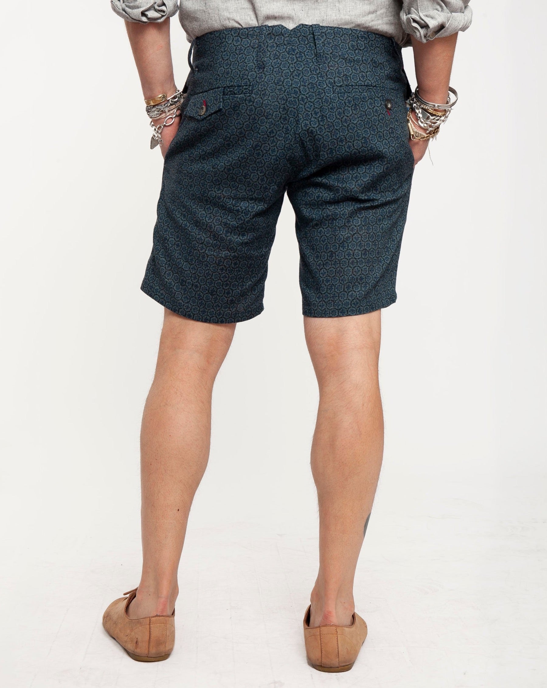 Made in Canada signature shorts from 18 Waits — a Sustainable Men's clothing brand offering Vintage Inspired menswear and Rock and Roll Fashion.