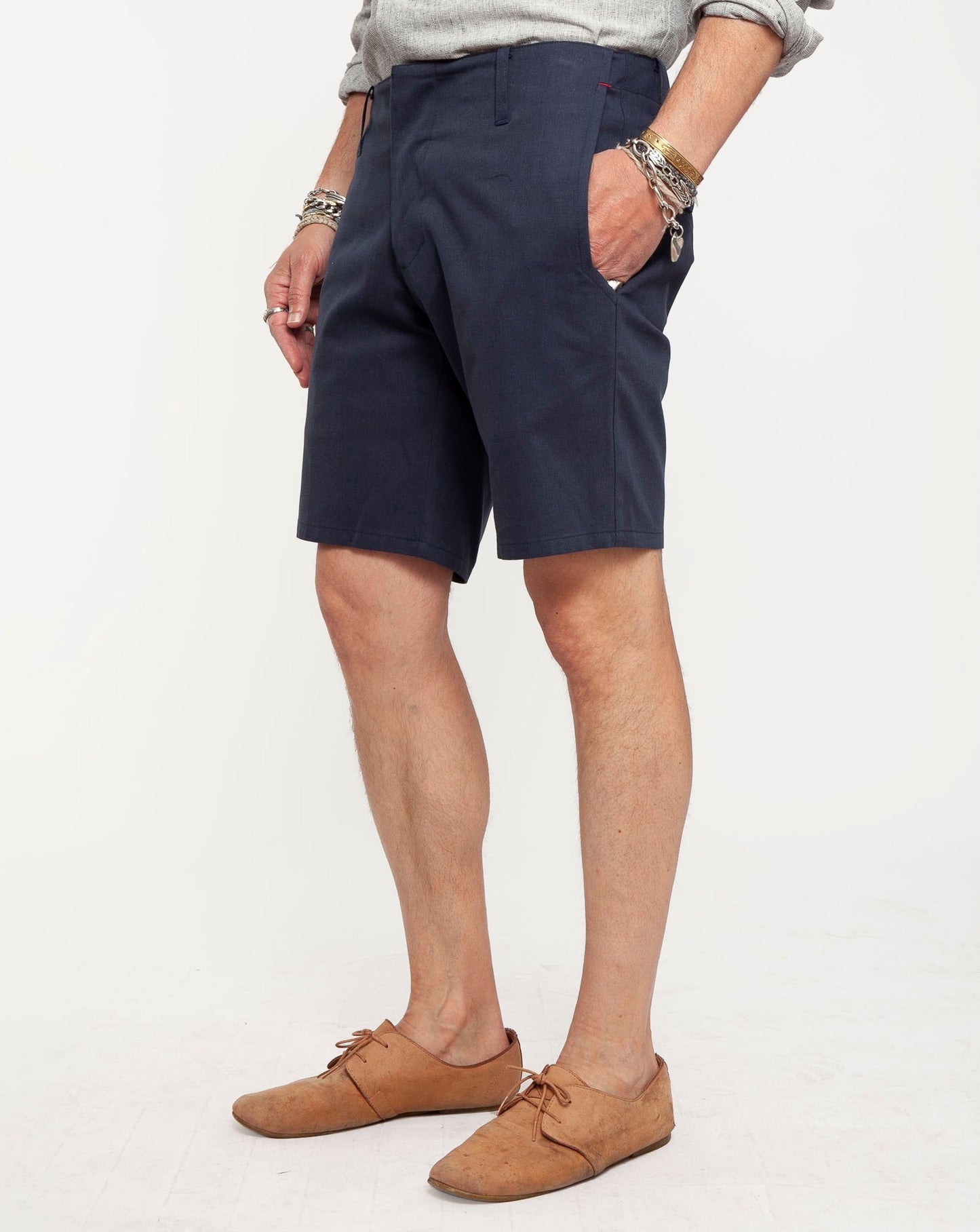 Made in Canada signature shorts from 18 Waits — a Sustainable Men's clothing brand offering Vintage Inspired menswear and Rock and Roll Fashion.