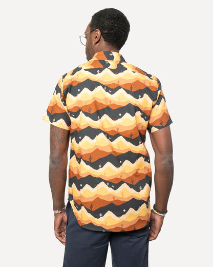 Short sleeve Dylan Shirt  from 18 Waits — a Sustainable Men's clothing brand offering Vintage Inspired menswear and Rock and Roll Fashion.