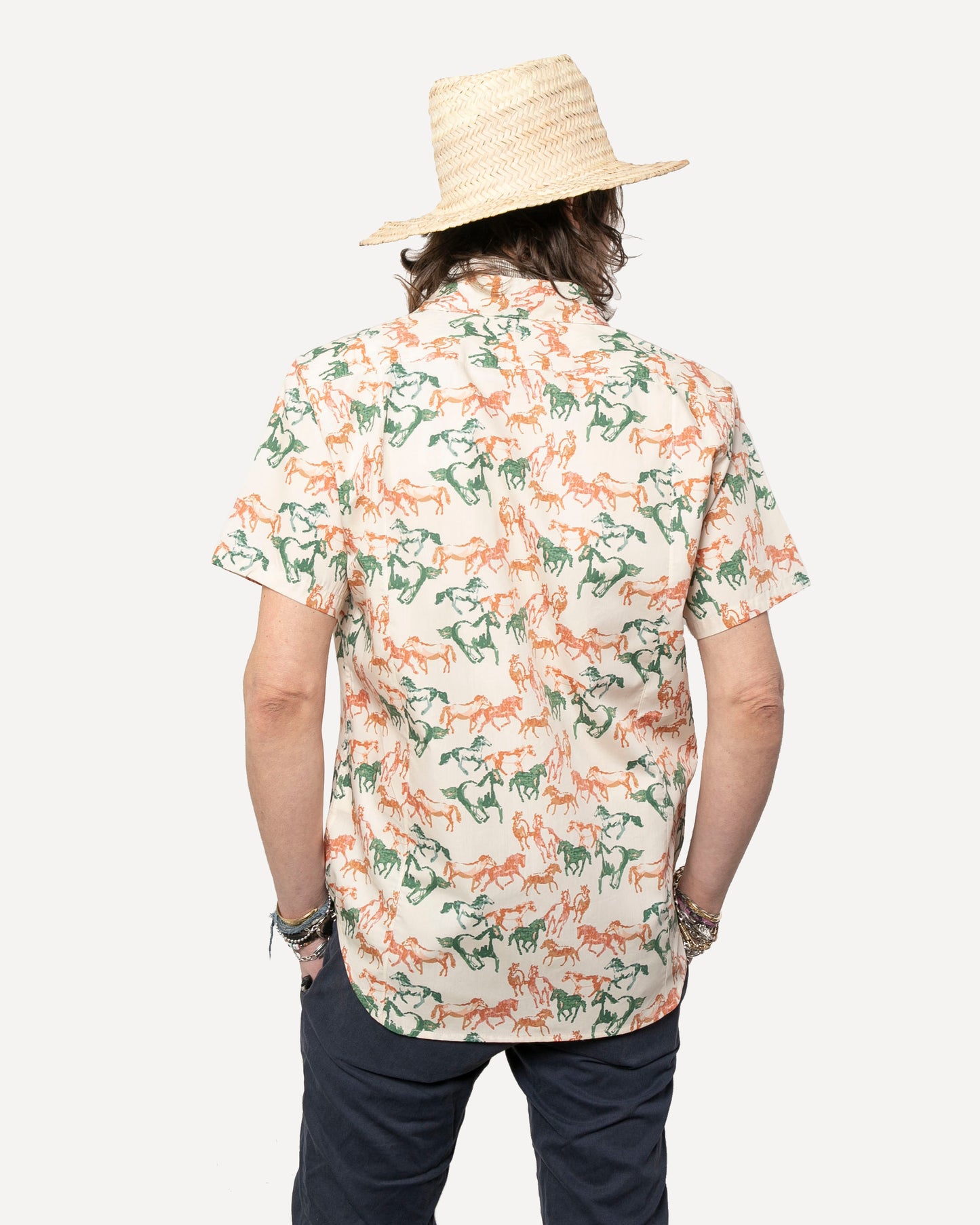 Short sleeve Dylan Shirt  from 18 Waits — a Sustainable Men's clothing brand offering Vintage Inspired menswear and Rock and Roll Fashion.