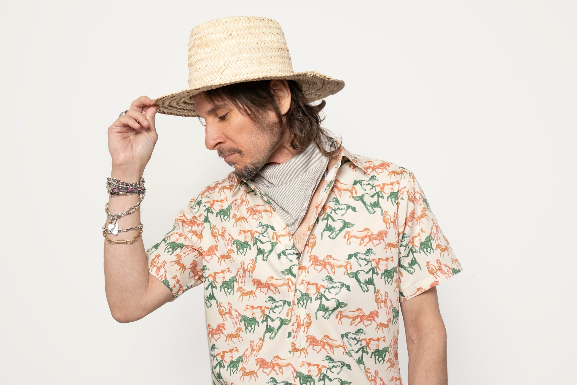 Short sleeve Dylan Shirt  from 18 Waits — a Sustainable Men's clothing brand offering Vintage Inspired menswear and Rock and Roll Fashion.