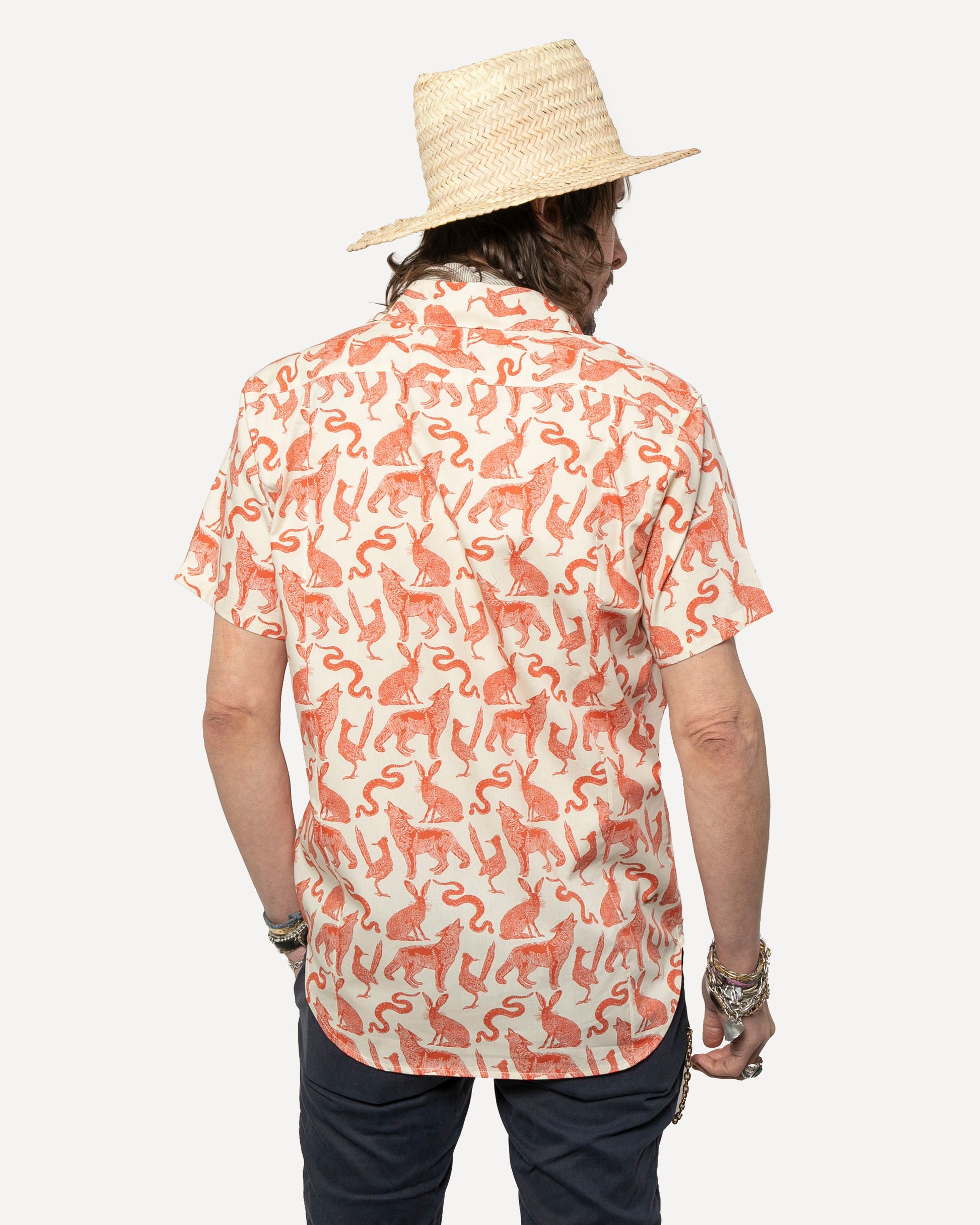 Short sleeve Dylan Shirt  from 18 Waits — a Sustainable Men's clothing brand offering Vintage Inspired menswear and Rock and Roll Fashion.