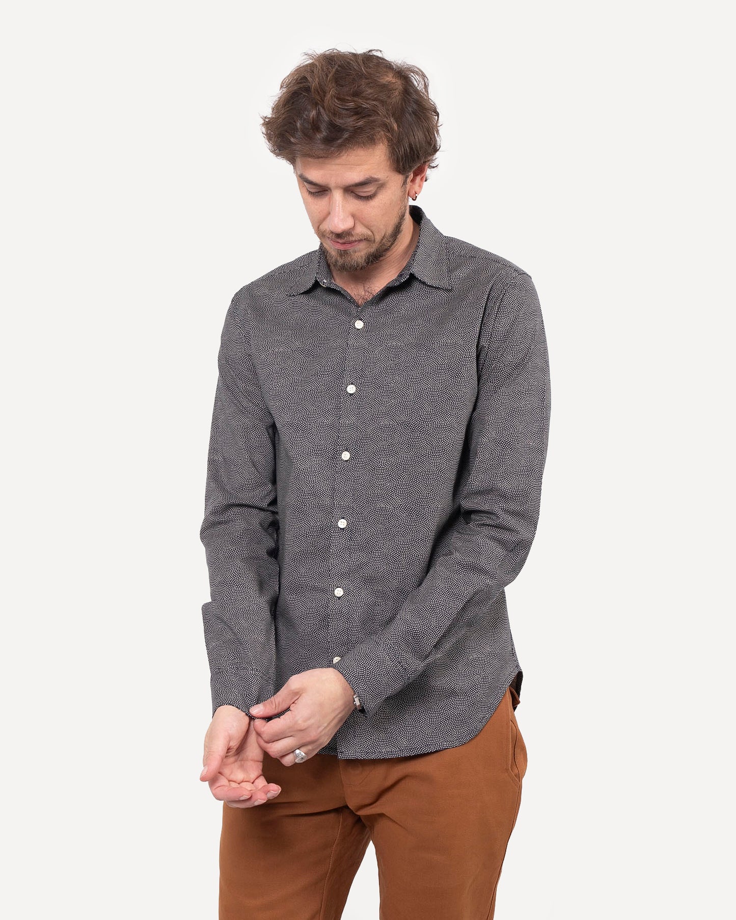 Made in Canada Dylan Shirt from 18 Waits — a Sustainable Men's clothing brand offering Vintage Inspired menswear and Rock and Roll Fashion.
