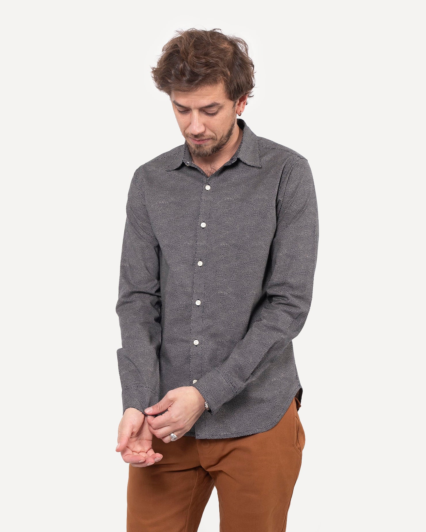 Made in Canada Dylan Shirt from 18 Waits — a Sustainable Men's clothing brand offering Vintage Inspired menswear and Rock and Roll Fashion.