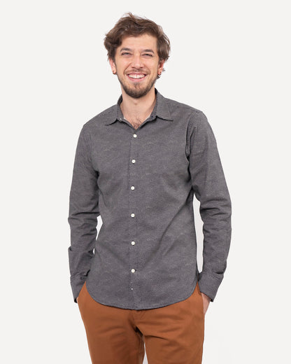 Made in Canada Dylan Shirt from 18 Waits — a Sustainable Men's clothing brand offering Vintage Inspired menswear and Rock and Roll Fashion.