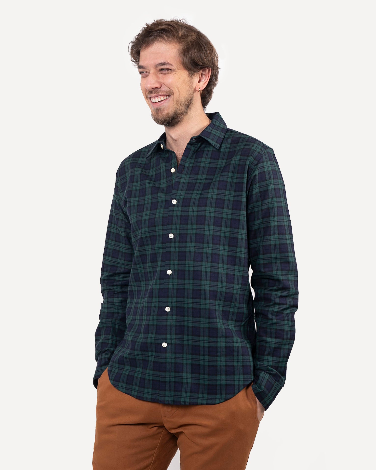 Made in Canada Dylan Shirt from 18 Waits — a Sustainable Men's clothing brand offering Vintage Inspired menswear and Rock and Roll Fashion.