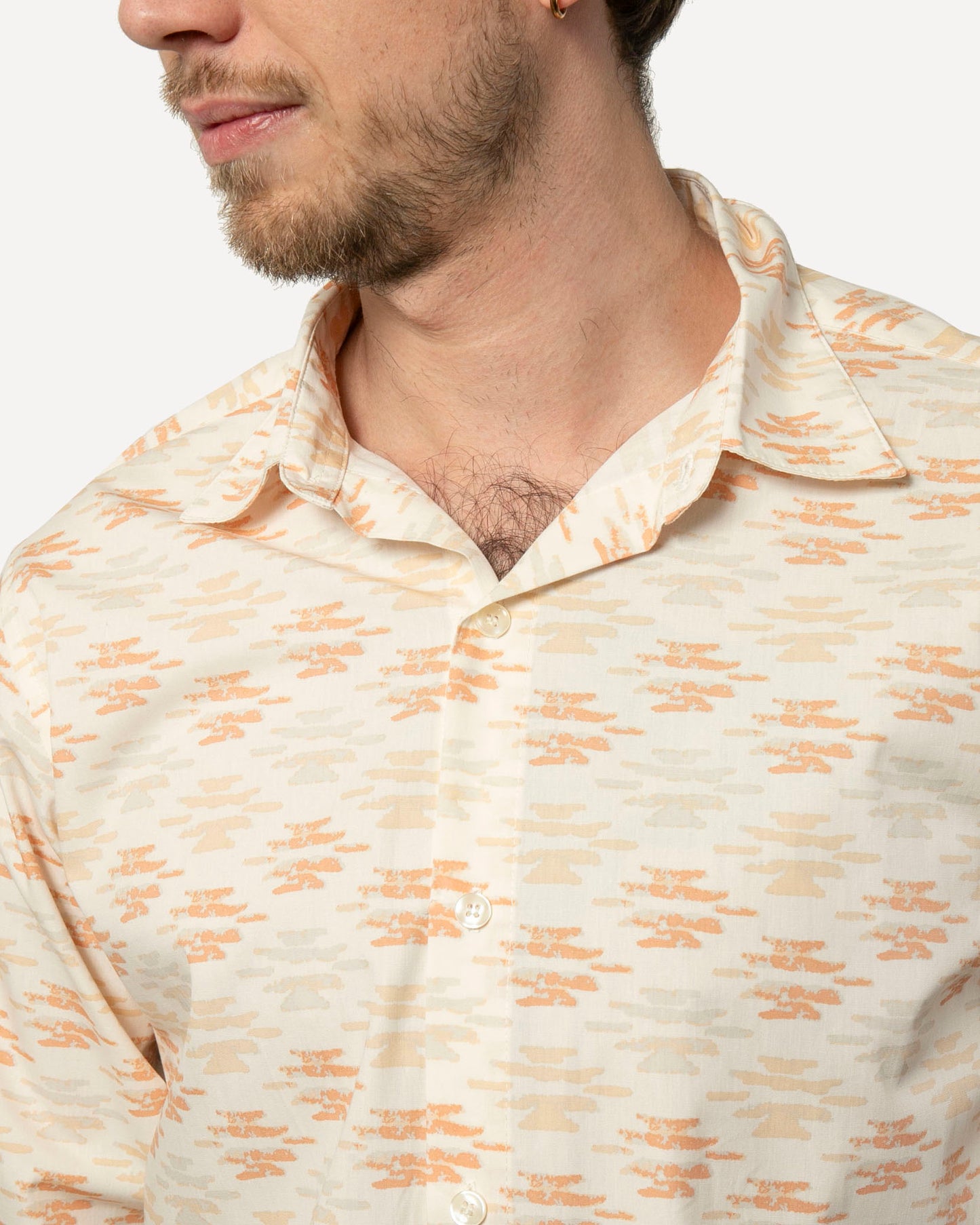 Made in Canada Long Sleeve Dylan Shirt from 18 Waits — a Sustainable Men's clothing brand offering Vintage Inspired menswear and Rock and Roll Fashion.