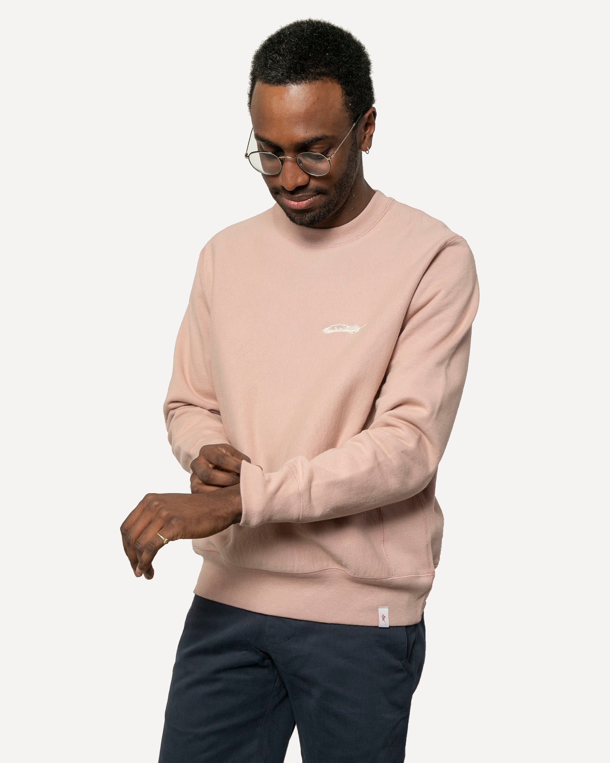 Made in Canada Classic crewneck from 18 Waits — a Sustainable Men's clothing brand offering Vintage Inspired menswear and Rock and Roll Fashion.