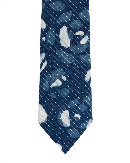 The Tie | Indigo Blossom Stitch