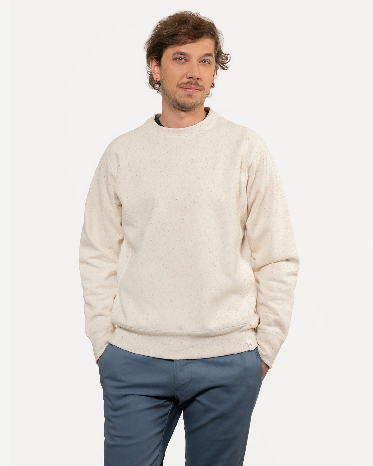 Classic Crewneck | Natural Confetti