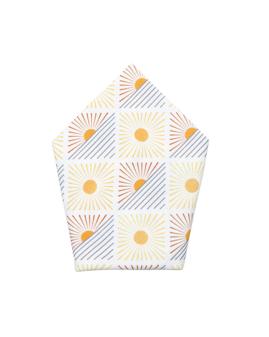 Pocket Square | Art Deco Sunrise