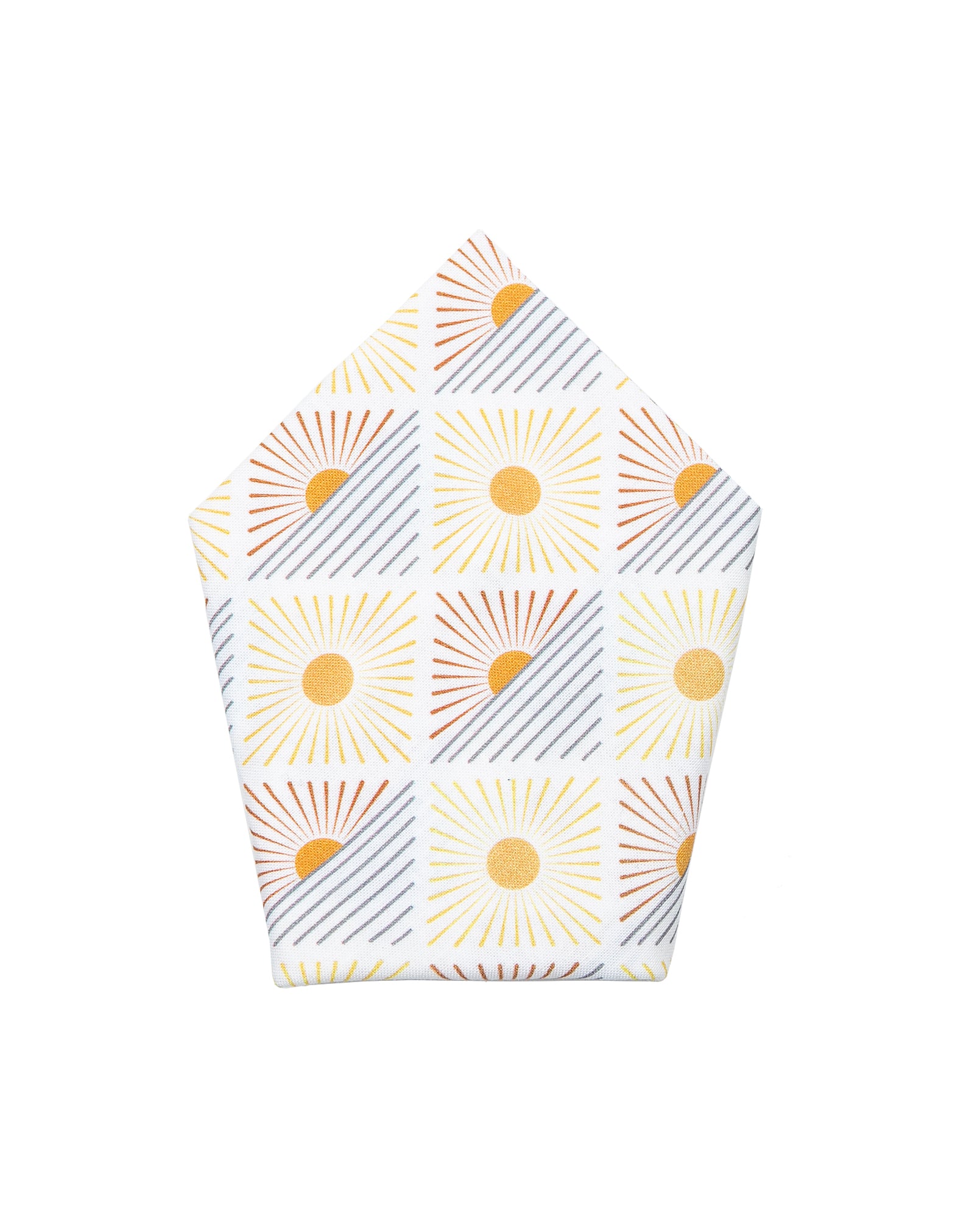 Pocket Square | Art Deco Sunrise