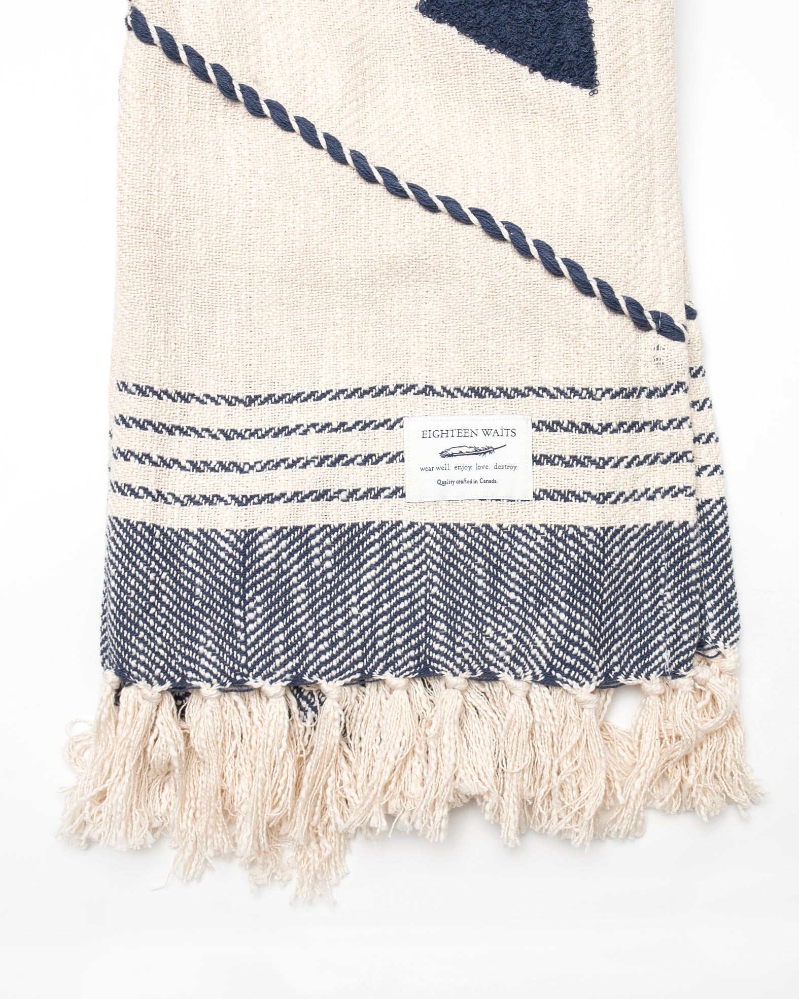 Made in Canada, Blanket from 18 Waits — a Sustainable Men's clothing brand offering Vintage Inspired menswear and Rock and Roll Fashion.