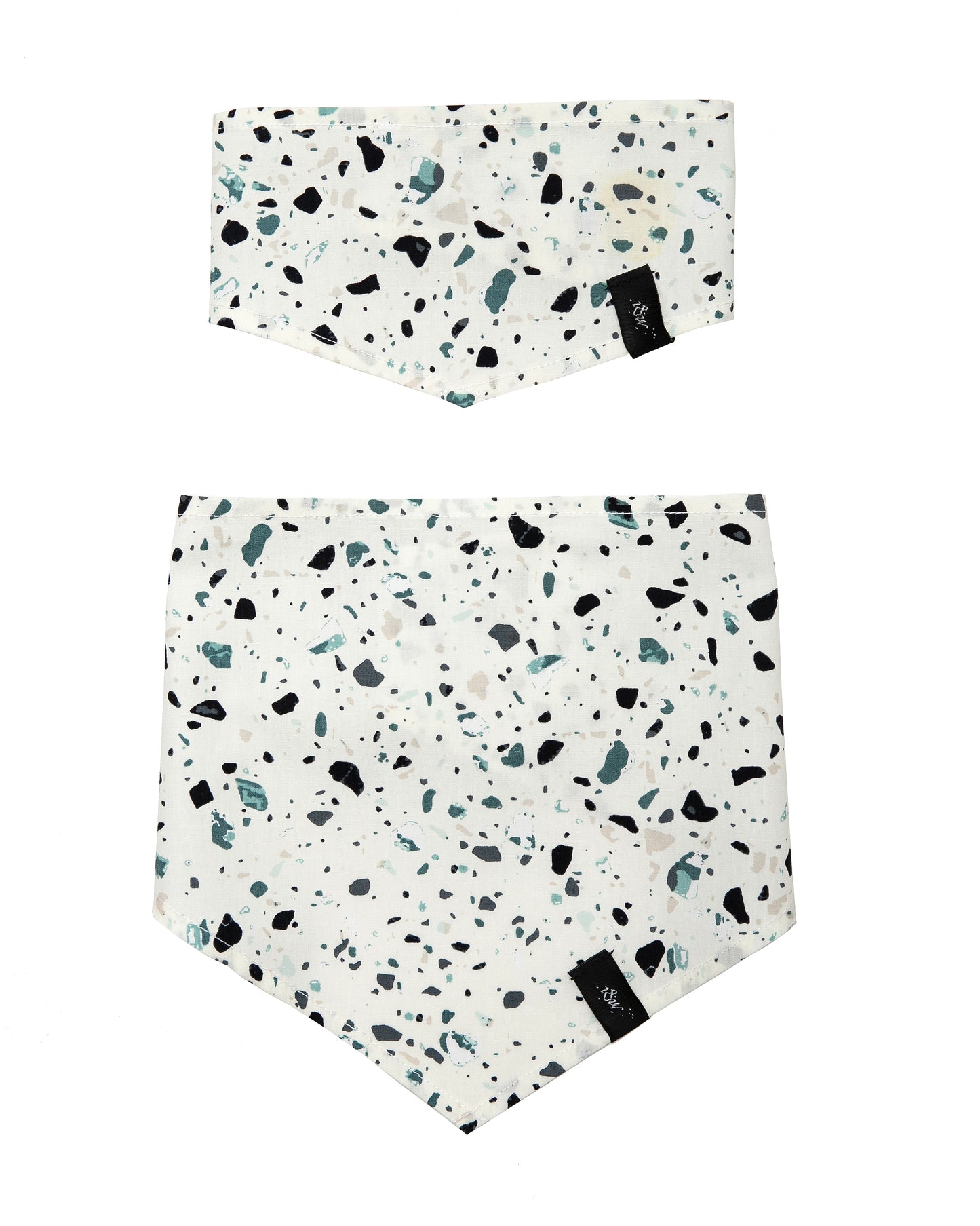 Dog Bandana | Teal Terrazzo