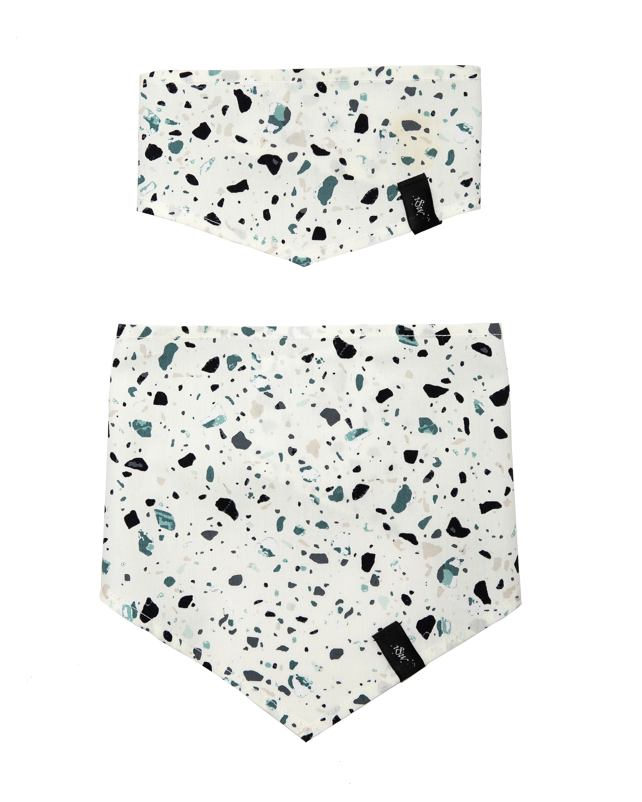 Dog Bandana | Teal Terrazzo