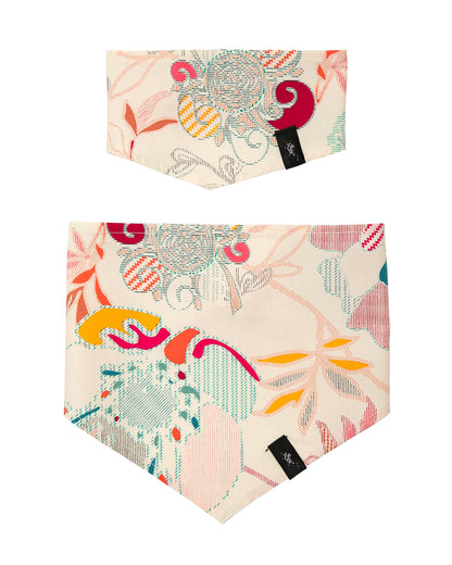 Dog Bandana | Stitched Boho Garden