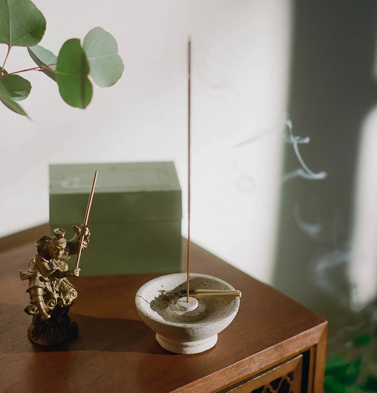 Made in Canada, the Nameless Earth Incense Sticks from 18 Waits, a sustainable menswear brand known for vintage-inspired style and rock and roll fashion—an Imogene and Willie alternative focused on quality and character.