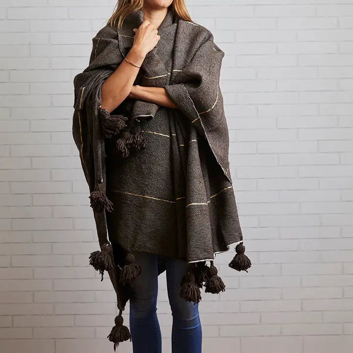 Made in Canada, Moroccan Blanket from 18 Waits — a Sustainable Men's clothing brand offering Vintage Inspired menswear and Rock and Roll Fashion.