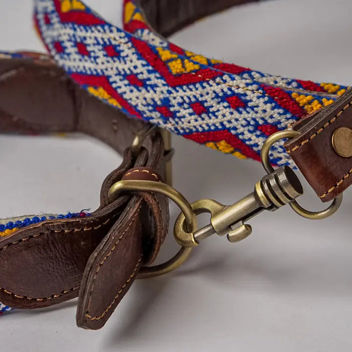 Made in Canada, Leather Dog Collar and Leash set from 18 Waits — a Sustainable Men's clothing brand offering Vintage Inspired menswear and Rock and Roll Fashion.