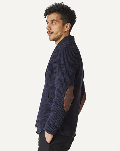Made in Canada Knit Cardigan from 18 Waits — a Sustainable Men's clothing brand offering Vintage Inspired menswear and Rock and Roll Fashion.