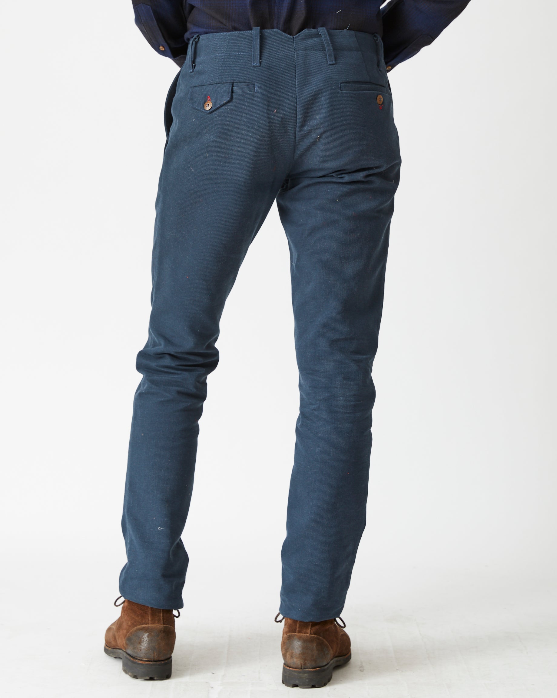Signature Trouser | Navy Bedford Cord