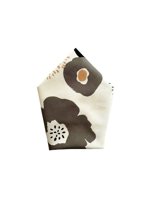 Pocket Square | Off-White Flowers